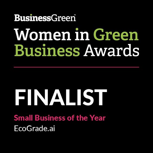BusinessGreen Women in Green Business Awards finalist, Small Business of the Year: EcoGrade.ai